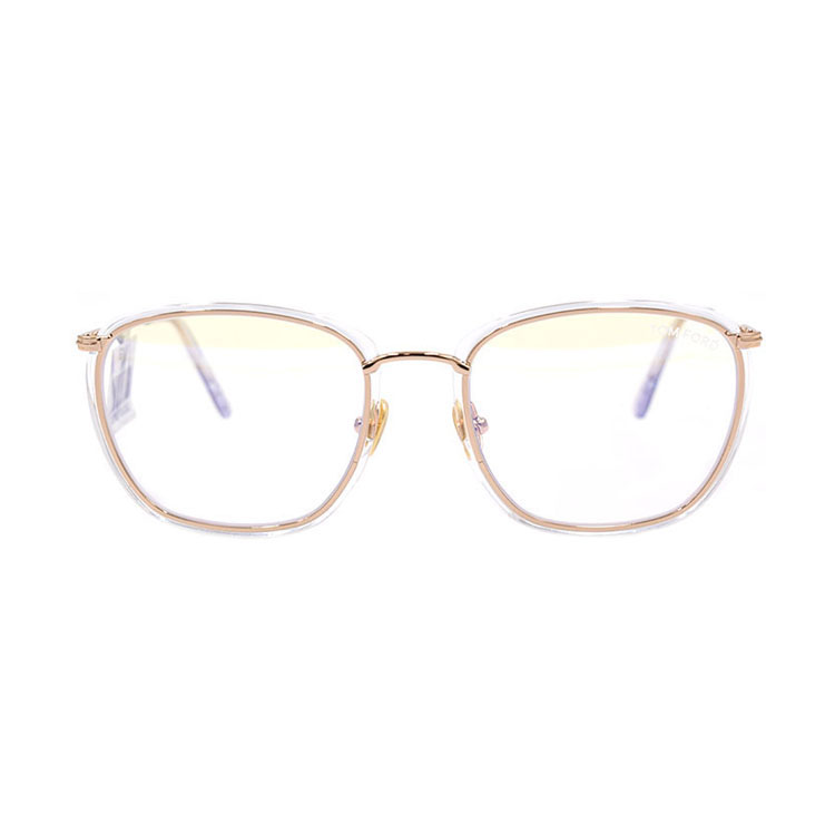 (Women) Tom Ford TF Minimalist Style Oval Optical Glasses for Women - Holiday Travel Edition TF5702-B 026 圖 3