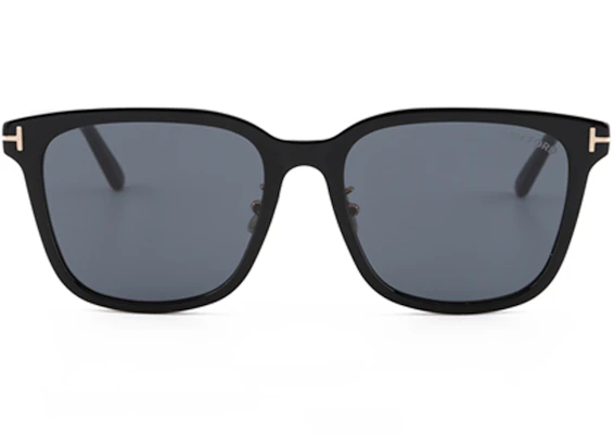 (W) 汤姆福特TF女士黑色长方形醋酸板太阳眼镜 - 标志性镜脚设计 TF1136-K-01A-56 Lookbook (W) 汤姆福特TF女士黑色长方形醋酸板太阳眼镜 - 标志性镜脚设计 TF1136-K-01A-56