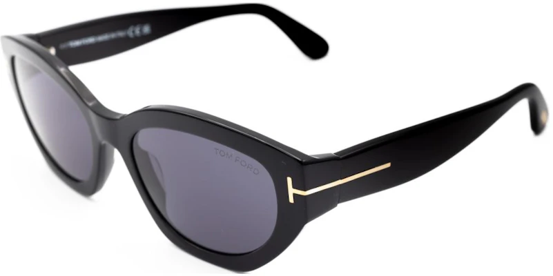 (W) Kacamata Hitam Tom Ford TF Rectangle Wanita dengan Logo di Sisi Tepi. FT108601A55 Order (W) Kacamata Hitam Tom Ford TF Rectangle Wanita dengan Logo di Sisi Tepi. FT108601A55
