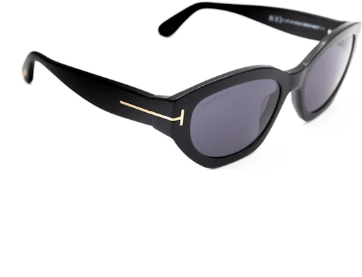(W) Kacamata Hitam Tom Ford TF Rectangle Wanita dengan Logo di Sisi Tepi. FT108601A55 Shop (W) Kacamata Hitam Tom Ford TF Rectangle Wanita dengan Logo di Sisi Tepi. FT108601A55