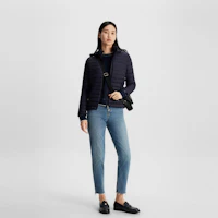 Details for (Women) Tommy Hilfiger 90 Down Hooded Quilted Casual Lightweight Puffer Jacket XW0XW02259
