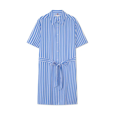 (Women) Tommy Hilfiger Casual Chic Belted Short-Sleeve Dress WW0WW42035