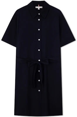 (W) 汤米·希尔费格 休闲时尚短袖腰带连衣裙 WW0WW42035 Order (W) 汤米·希尔费格 休闲时尚短袖腰带连衣裙 WW0WW42035