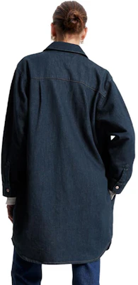 (W) 汤米希尔费格牛仔连衣裙长袖深蓝色. WW0WW39065-1BJ Shop (W) 汤米希尔费格牛仔连衣裙长袖深蓝色. WW0WW39065-1BJ