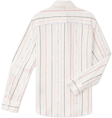 (W) Tommy Hilfiger Blus Elegan Kasual Garis dengan Dasi Pita Putih WW0WW43418 Lookbook (W) Tommy Hilfiger Blus Elegan Kasual Garis dengan Dasi Pita Putih WW0WW43418