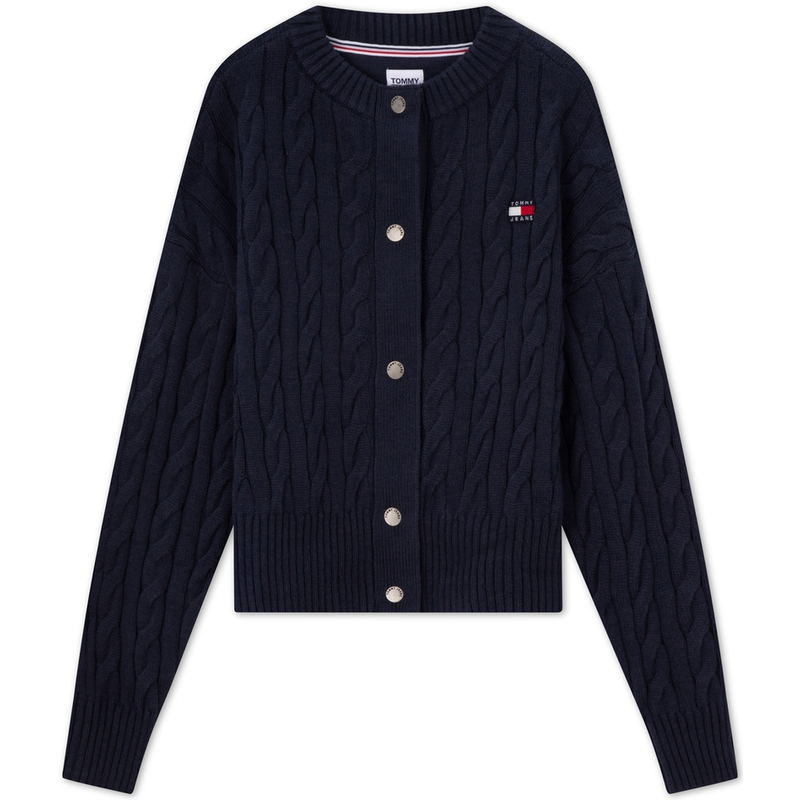 Order (W) Tommy Hilfiger 條紋寬鬆針織毛衣外套 chunky風格 DW0DW16529
