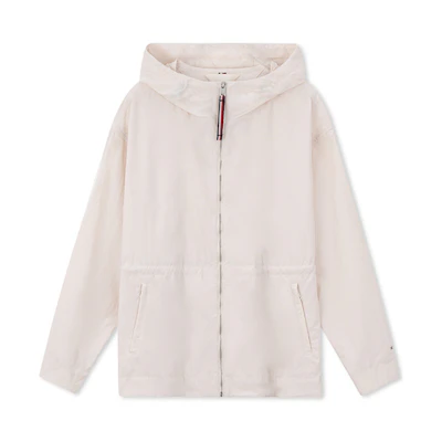 (Women) Tommy Hilfiger Lightweight Water-Resistant Hiking Jacket with Hood WW0WW41882
