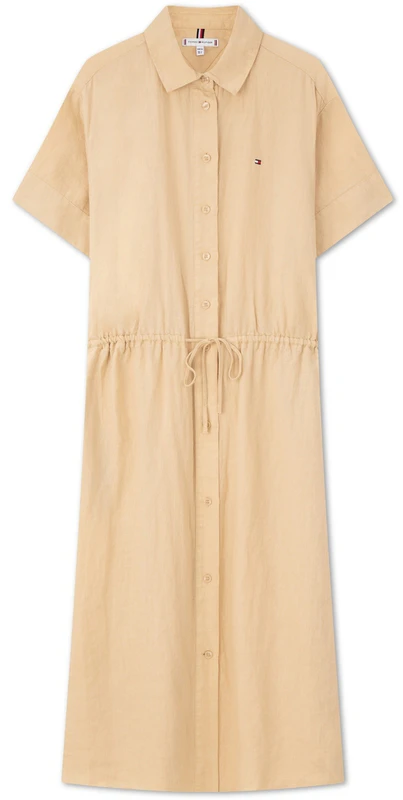 women-tommy-hilfiger-loose-fit-linen-short-sleeve-lightweight-dress-ww-0-ww-41911
