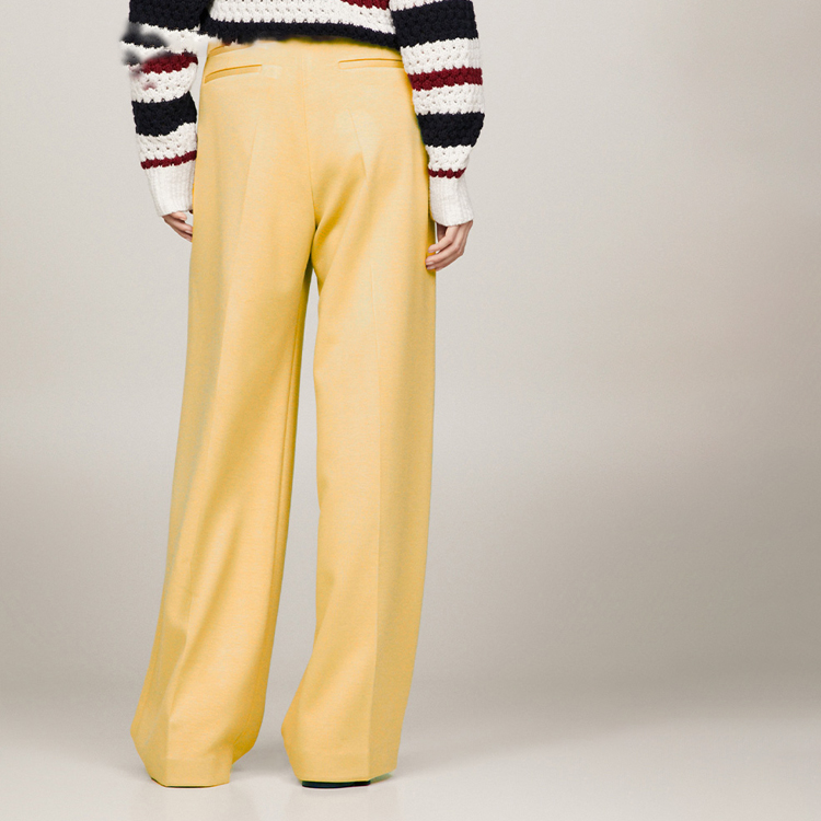 Shop (W) 汤米·希尔费格 宽松直筒休闲裤 米色 WW0WW39455-ACA