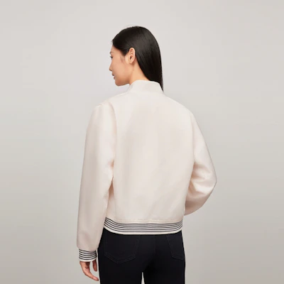 (W) Tommy Hilfiger 復古繡花撞色外套 奶油色. WW0WW43320 Purchase (W) Tommy Hilfiger 復古繡花撞色外套 奶油色. WW0WW43320