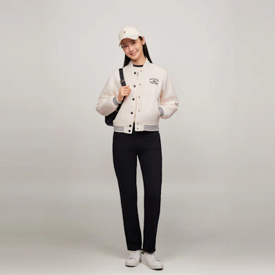 (W) Tommy Hilfiger 復古繡花撞色外套 奶油色. WW0WW43320 Details for (W) Tommy Hilfiger 復古繡花撞色外套 奶油色. WW0WW43320