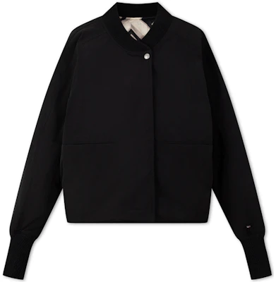 (W) Tommy Hilfiger 雙面刺繡棒球領外套 黑/黑白色. WW0WW40927 Buy (W) Tommy Hilfiger 雙面刺繡棒球領外套 黑/黑白色. WW0WW40927