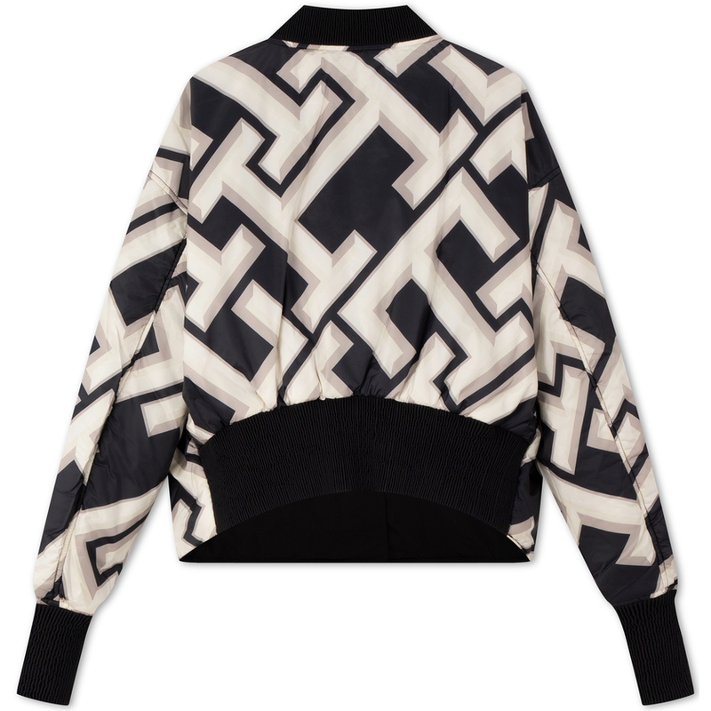 Purchase (W) Tommy Hilfiger 雙面刺繡棒球領外套 黑/黑白色. WW0WW40927