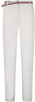 (Women) Tommy Hilfiger Slim Fit Stretch Casual Pants with Striped Belt. WW0WW27848 (Women) Tommy Hilfiger Slim Fit Stretch Casual Pants with Striped Belt. WW0WW27848