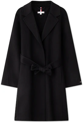 (W) Tommy Hilfiger 羊毛混紡中長款腰帶休閒外套 WW0WW43603 Buy (W) Tommy Hilfiger 羊毛混紡中長款腰帶休閒外套 WW0WW43603