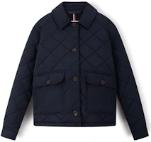 Order (Women) Tommy Hilfiger Casual Diamond Quilted Button-Up Short Warm Jacket WW0WW39252
