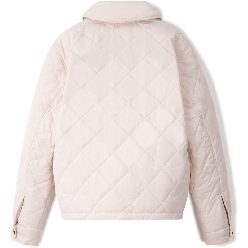 Cheap (Women) Tommy Hilfiger Casual Diamond Quilted Button-Up Short Warm Jacket WW0WW39252