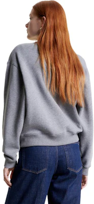 (W) 汤米·希尔费格休闲字母印花圆领卫衣 深灰修身款 WW0WW39791 Purchase (W) 汤米·希尔费格休闲字母印花圆领卫衣 深灰修身款 WW0WW39791