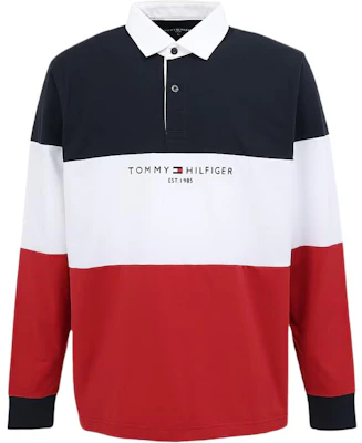 (Women) Tommy Hilfiger Colorblock Long-Sleeve Windbreaker Golf Jacket Men. THMA553-RED Buy (Women) Tommy Hilfiger Colorblock Long-Sleeve Windbreaker Golf Jacket Men. THMA553-RED