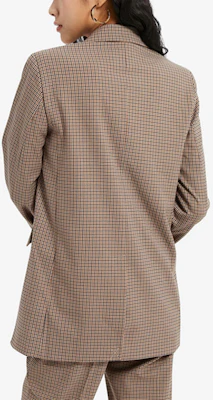 (W) Tommy Hilfiger FW22 千鳥格刺繡西裝外套棕色 WW0WW35636-0LY Details for (W) Tommy Hilfiger FW22 千鳥格刺繡西裝外套棕色 WW0WW35636-0LY