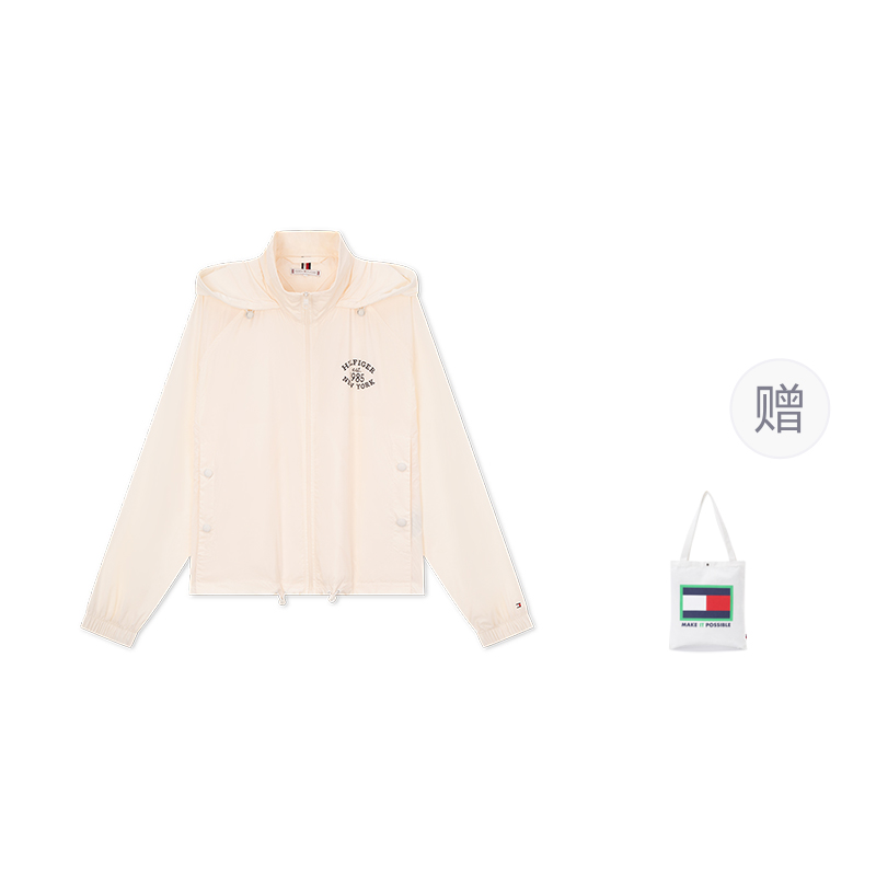 Order (W) Tommy Hilfiger 輕量防水連帽外套 都會風格 WW0WW43460