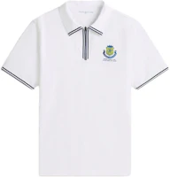 (Women) Tommy Hilfiger Logo Ribbed Short-Sleeve Golf Polo Shirt XSYMA61000-100 (Women) Tommy Hilfiger Logo Ribbed Short-Sleeve Golf Polo Shirt XSYMA61000-100