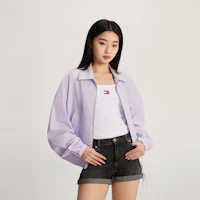 Purchase (Women) Tommy Hilfiger Loose Fit Zip-Up Drawstring Waist Jacket DW0DW17718