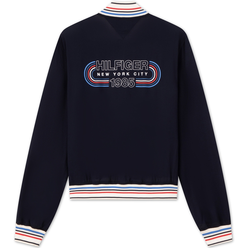 Lookbook (W) 汤米希尔费格霓虹拼色松身夹克海军蓝 WW0WW41393