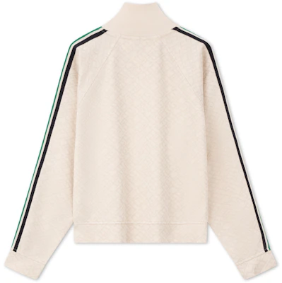 (W) 汤米·希尔费格 米白色提花毛巾布拉链休闲毛衣夹克 WW0WW41500 Lookbook (W) 汤米·希尔费格 米白色提花毛巾布拉链休闲毛衣夹克 WW0WW41500