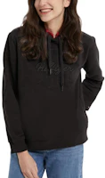 Shop (Women) Tommy Hilfiger Printed Logo Pullover Hoodie Long Sleeve Sweatshirt WW0WW32410-BDS