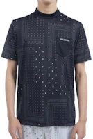 (Women) Tommy Hilfiger Printed Short Sleeve Golf Polo Shirt THMA524-NVY (Women) Tommy Hilfiger Printed Short Sleeve Golf Polo Shirt THMA524-NVY