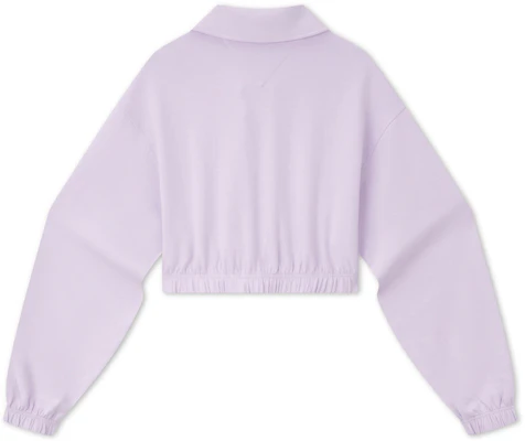 (W) 汤米希尔费格复古美式V领短款紫色女子卫衣 DW0DW17785 Lookbook (W) 汤米希尔费格复古美式V领短款紫色女子卫衣 DW0DW17785