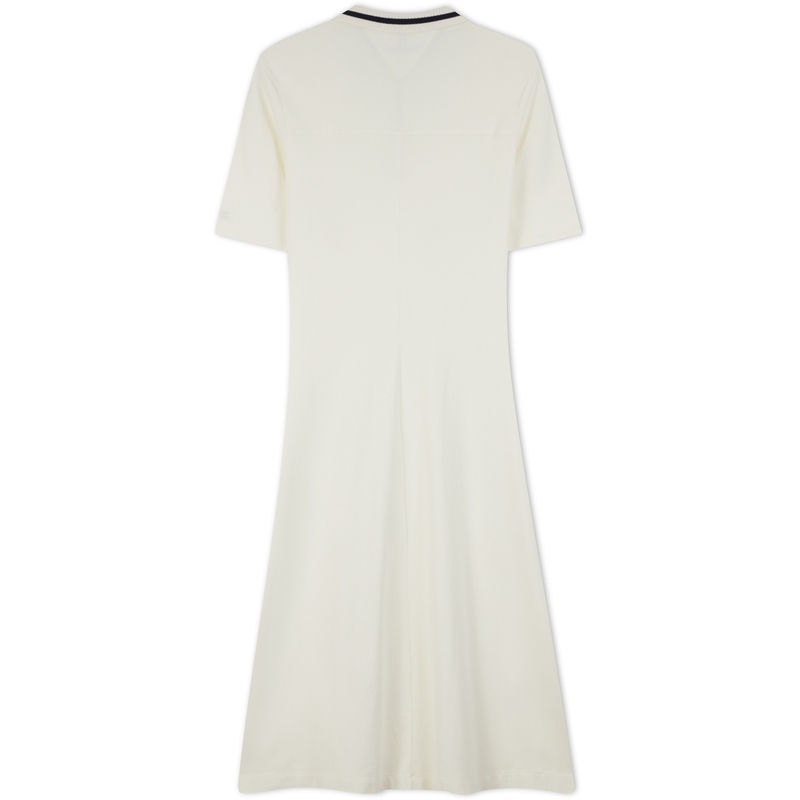 Lookbook (W) 汤米希尔费格2023春夏拉链短袖纯色连衣裙 WW0WW37841