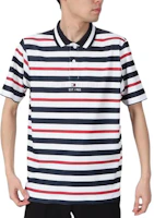 (Women) Tommy Hilfiger Striped Button-Up Golf Polo Shirt THMA506TRI (Women) Tommy Hilfiger Striped Button-Up Golf Polo Shirt THMA506TRI