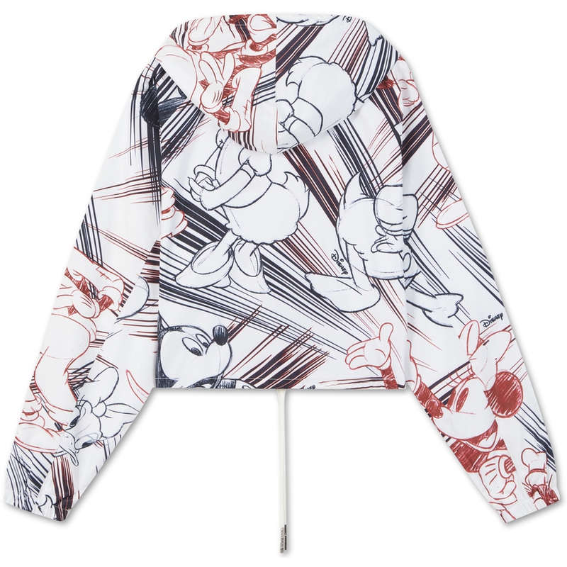 Lookbook (W) Tommy Hilfiger x Disney Hoodie Jaket Grafiti Kartun Colorblock. WW0WW39658YBL