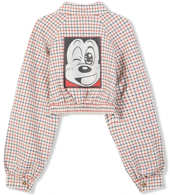 (W) 汤米希尔费格 x 迪士尼 格纹米奇短款夹克 - 红白蓝 WW0WW39657DW5 Lookbook (W) 汤米希尔费格 x 迪士尼 格纹米奇短款夹克 - 红白蓝 WW0WW39657DW5