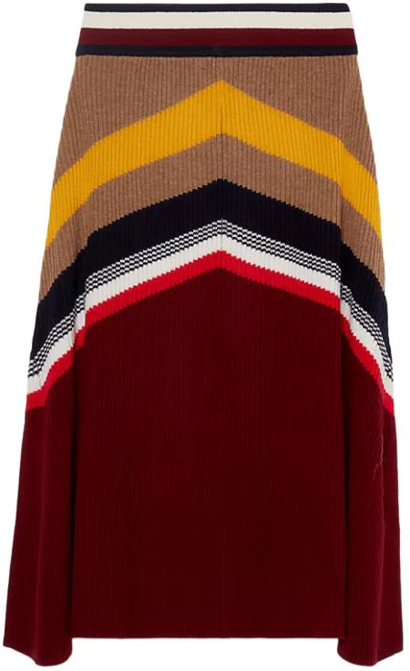 women-tommy-hilfiger-x-pendleton-red-colorblock-knit-midi-skirt-ww-0-ww-40806-xjs