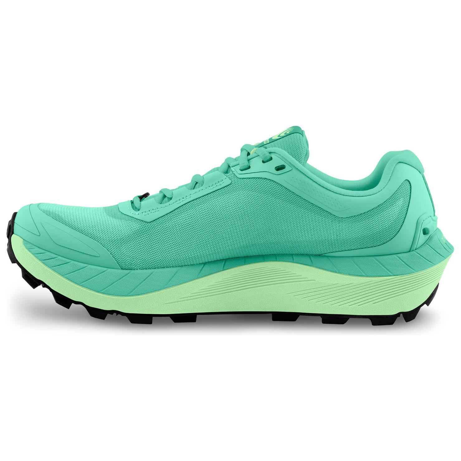 (Women) Topo Athletic MTN Racer 3 Green Trail Running Shoes - Comfortable & Durable W065AQUATEAL