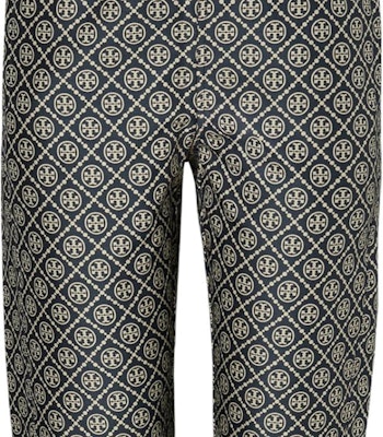 (W) TORY BURCH 全版印花針織慢跑褲 海軍藍 156666-400 Sizing (W) TORY BURCH 全版印花針織慢跑褲 海軍藍 156666-400