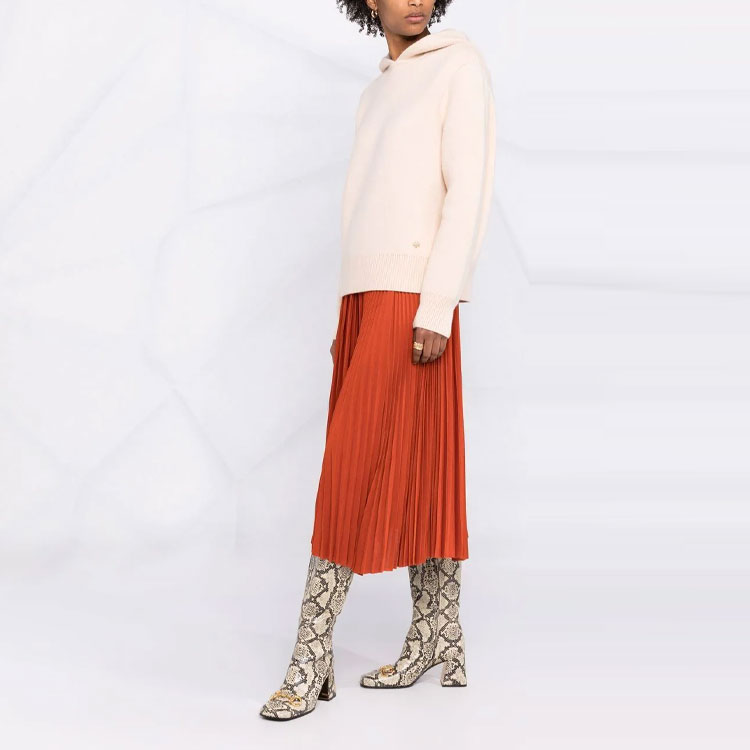 Purchase (W) TORY BURCH 米色羊毛針織連帽套頭毛衣. 85784-118