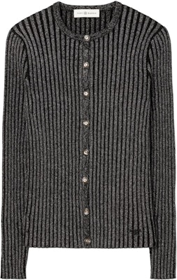 (W) Tory Burch 黑色條紋圓領長袖針織衫。 85850-001 Buy (W) Tory Burch 黑色條紋圓領長袖針織衫。 85850-001