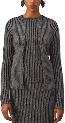 (W) Tory Burch 黑色條紋圓領長袖針織衫。 85850-001 Lookbook (W) Tory Burch 黑色條紋圓領長袖針織衫。 85850-001