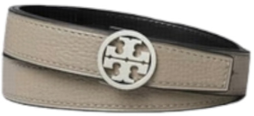 (Women) Tory Burch Double T Logo Leather Belt - Fashionable & Versatile. 138935-020 Buy (Women) Tory Burch Double T Logo Leather Belt - Fashionable & Versatile. 138935-020