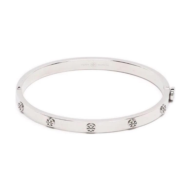 Order (Women) Tory Burch  Fashionable Metal Bracelet with Logo Design. 87044-022