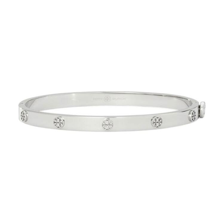Shop (Women) Tory Burch  Fashionable Metal Bracelet with Logo Design. 87044-022