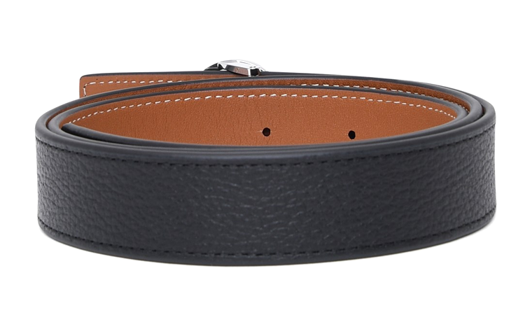 Shop (W) Sabuk Kulit Tory Burch dengan Logo Plaque Buckle. 138935002