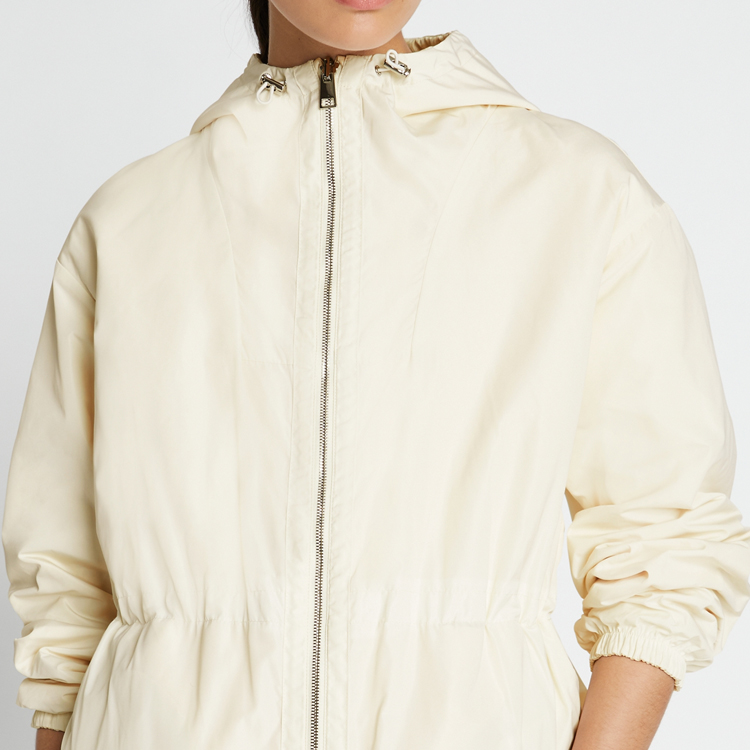 Purchase (W) TORY BURCH 可翻转logo连帽夹克 芝麻色. 149029-255