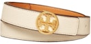 Order (W) Tory Burch Sabuk Kulit T Reversible Beige. 64926-139