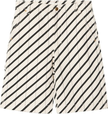 (Women) Tory Burch Striped Belted Casual Shorts Blue/White 15070-421 Buy (Women) Tory Burch Striped Belted Casual Shorts Blue/White 15070-421