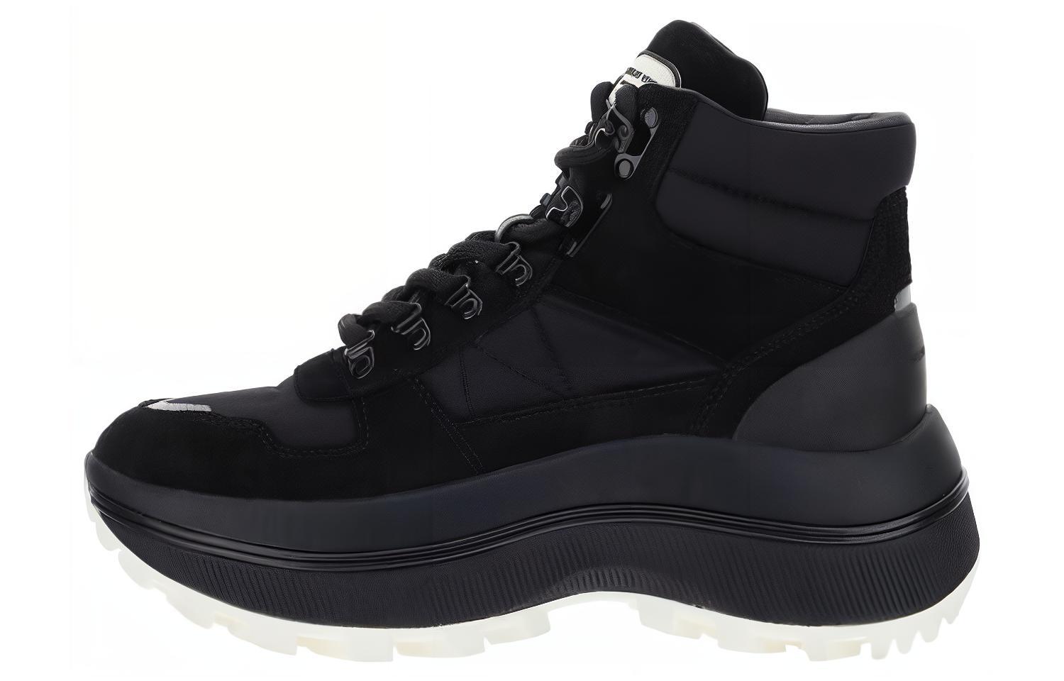 (W) TORY BURCH Adventure Suede Lace-Up Booties 'Black'